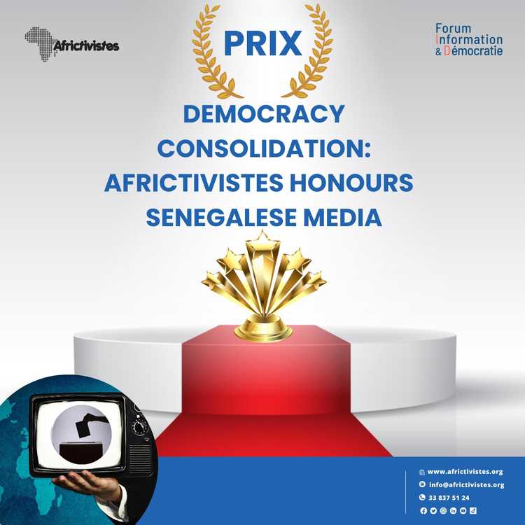 Democracy consolidation: AfricTivistes honours  Senegalese media