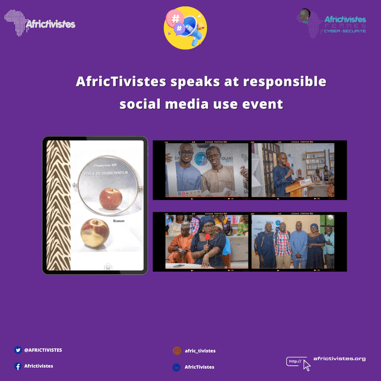 AfricTivistes speaks at responsible social media use event