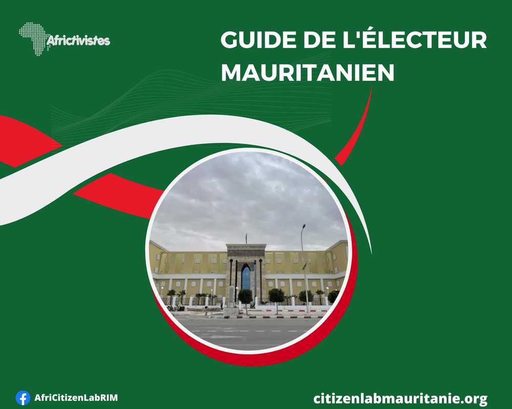 CitizenLab publishes its Voter’s Guide for a participatory democracy in Mauritania