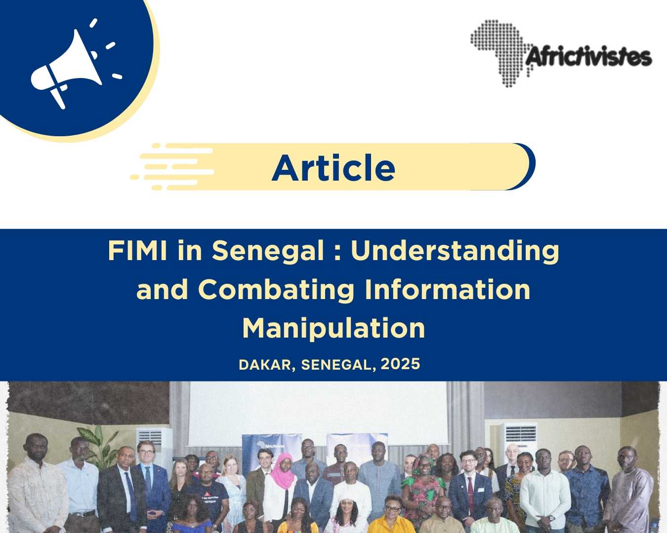 FIMI in Senegal: Understanding and Combating Information Manipulation”