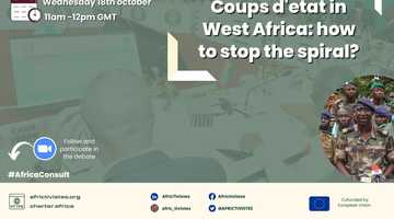 Pan-African online citizen consultation discusses the resurgence of coups in West Africa