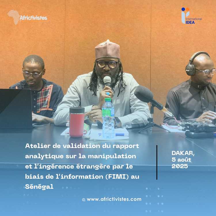 FIMI au Sénégal : AfricTivistes lance l’alerte avec un rapport inédit