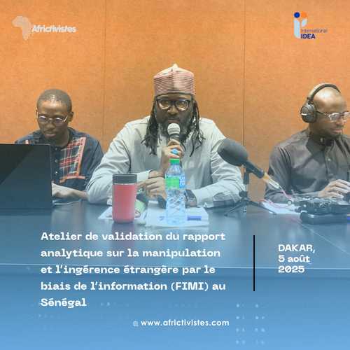 FIMI au Sénégal : AfricTivistes lance l’alerte avec un rapport inédit