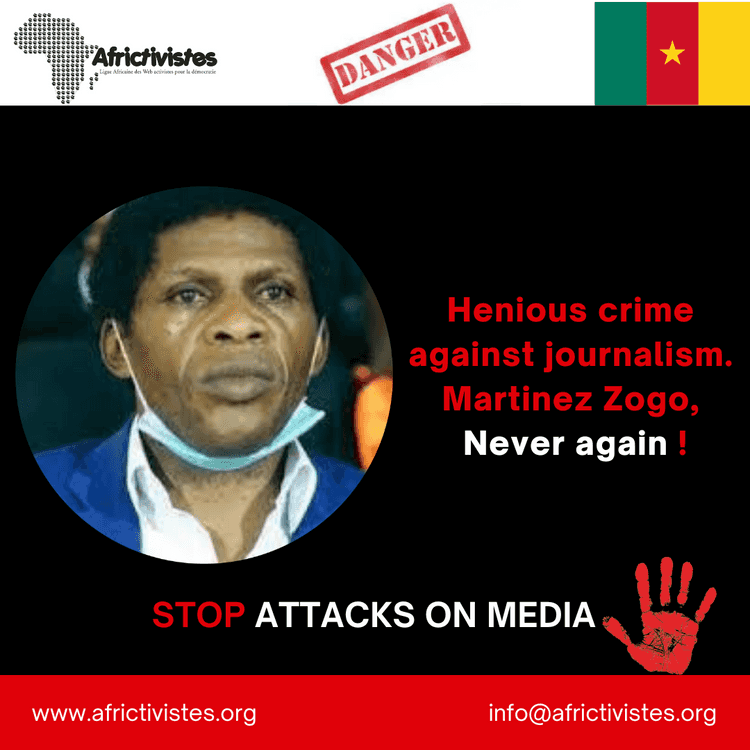 AfricTivistes deplores the assassination of journalist Martinez Zogo in Cameroon 