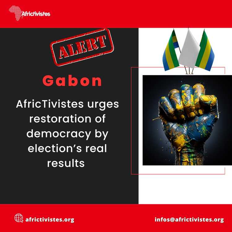 Gabon: AfricTivistes rejects any “juntification” of power, supports election’s real results