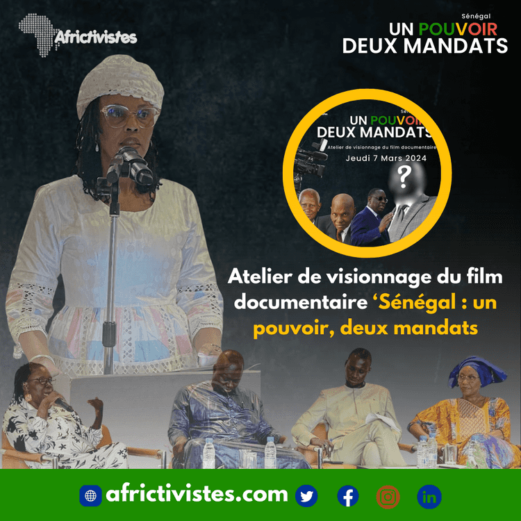 Un pouvoir, Deux mandats: AfricTivistes prolonge la réflexion sur le déclin démocratique sénégalais