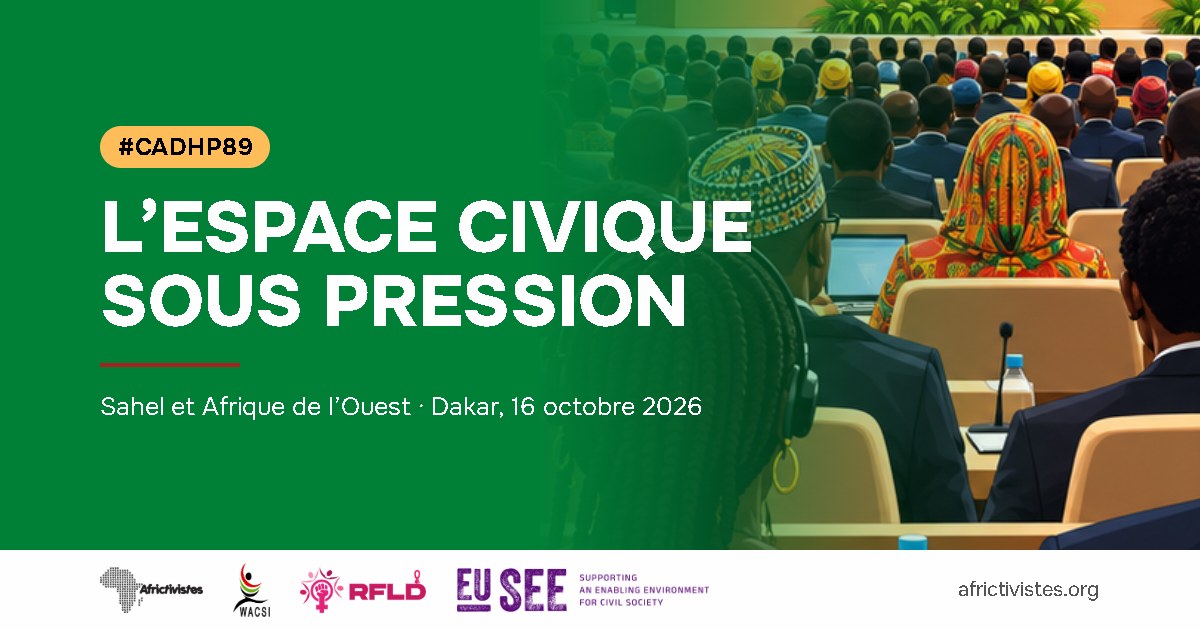 Sahel et Afrique de l’Ouest : sept recommandations pour desserrer l’étau sur l’espace civique